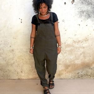 Harem style overalls